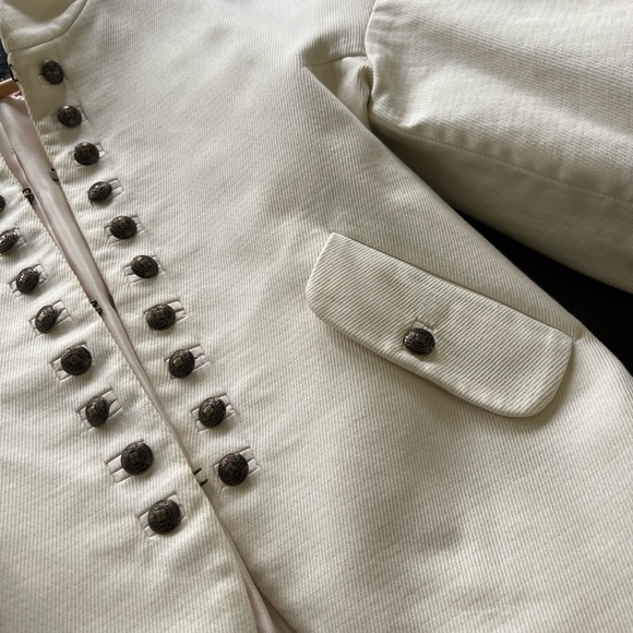 BCBGMaxAzria Ivory Button-Up Jacket - Picture 6 of 7